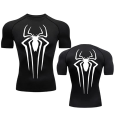 BLKOUT Short Sleeve Large Spider Compression Shirt