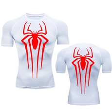 BLKOUT Short Sleeve Large Spider Compression Shirt