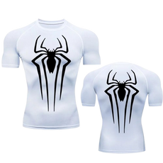 BLKOUT Short Sleeve Large Spider Compression Shirt