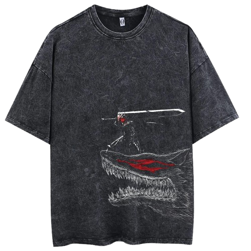 Berserk Washed T-Shirt - Dusk