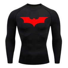 BLK OUT Long Sleeve Batman Compression Shirt - BLKOUT