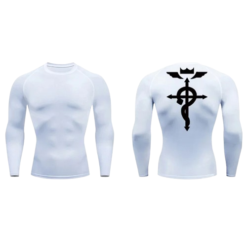 BLKOUT Long Sleeve Full Metal Alchemist Compression Shirt