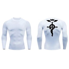 BLKOUT Long Sleeve Full Metal Alchemist Compression Shirt