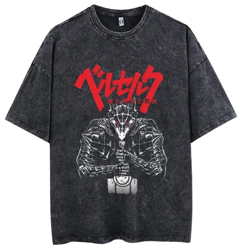 Berserk Washed T-Shirt - Void