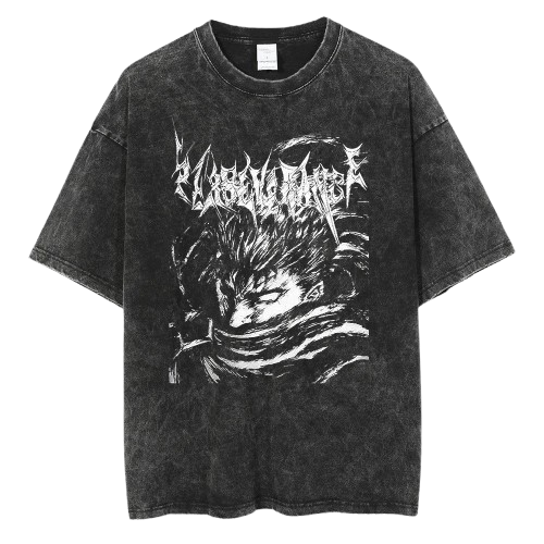 Berserk Washed Tee - Phantom