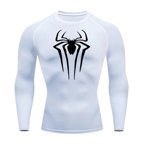 BLKOUT Long Sleeve Small Spider Compression Shirt