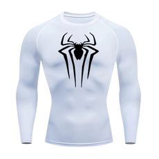 BLKOUT Long Sleeve Small Spider Compression Shirt