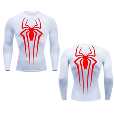 BLKOUT Long Sleeve Large Spider Compression Shirt