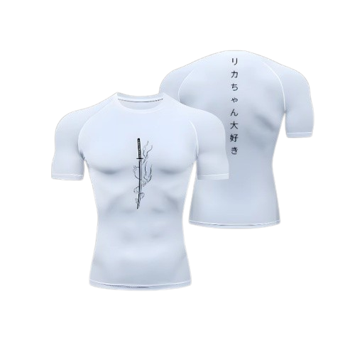 Short Sleeve Sword Compression Shirt