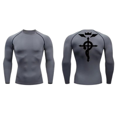 BLKOUT Long Sleeve Full Metal Alchemist Compression Shirt