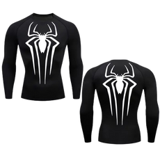 BLKOUT Long Sleeve Large Spider Compression Shirt