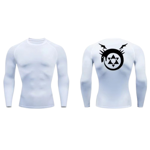 BLKOUT Long Sleeve Full Metal Alchemist Ouroboros Compression Shirt