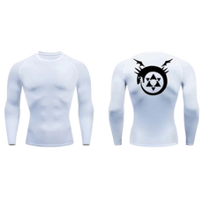 BLKOUT Long Sleeve Full Metal Alchemist Ouroboros Compression Shirt