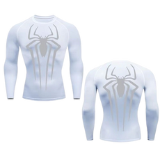 BLKOUT Long Sleeve Large Spider Compression Shirt