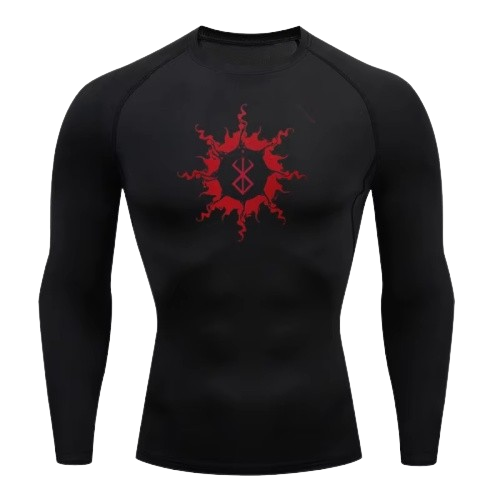 BLKOUT Long Sleeve Berserk Reaction Compression Shirt