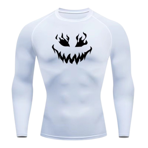 BLKOUT Long Sleeve Black Clover Compression Shirt