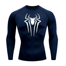 BLKOUT Long Sleeve Small Spider Compression Shirt