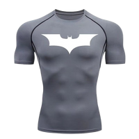 BLKOUT Short Sleeve Batman Compression Shirt