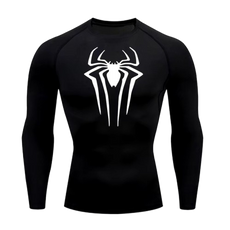 BLKOUT Long Sleeve Small Spider Compression Shirt