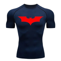 BLKOUT Short Sleeve Batman Compression Shirt