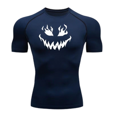 BLKOUT Short Sleeve Black Clover Compression Shirt