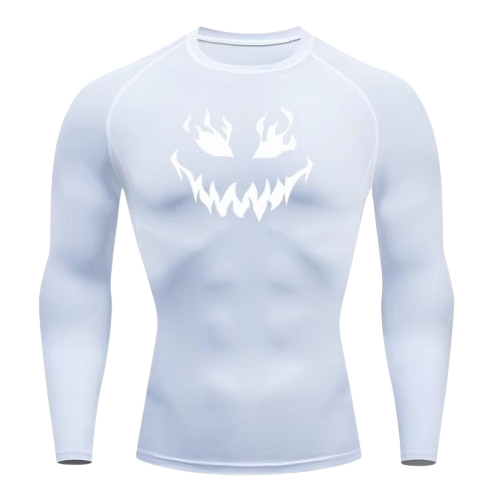 BLKOUT Long Sleeve Black Clover Compression Shirt