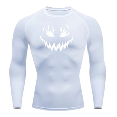 BLKOUT Long Sleeve Black Clover Compression Shirt