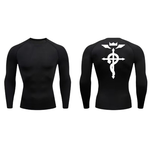 BLKOUT Long Sleeve Full Metal Alchemist Compression Shirt