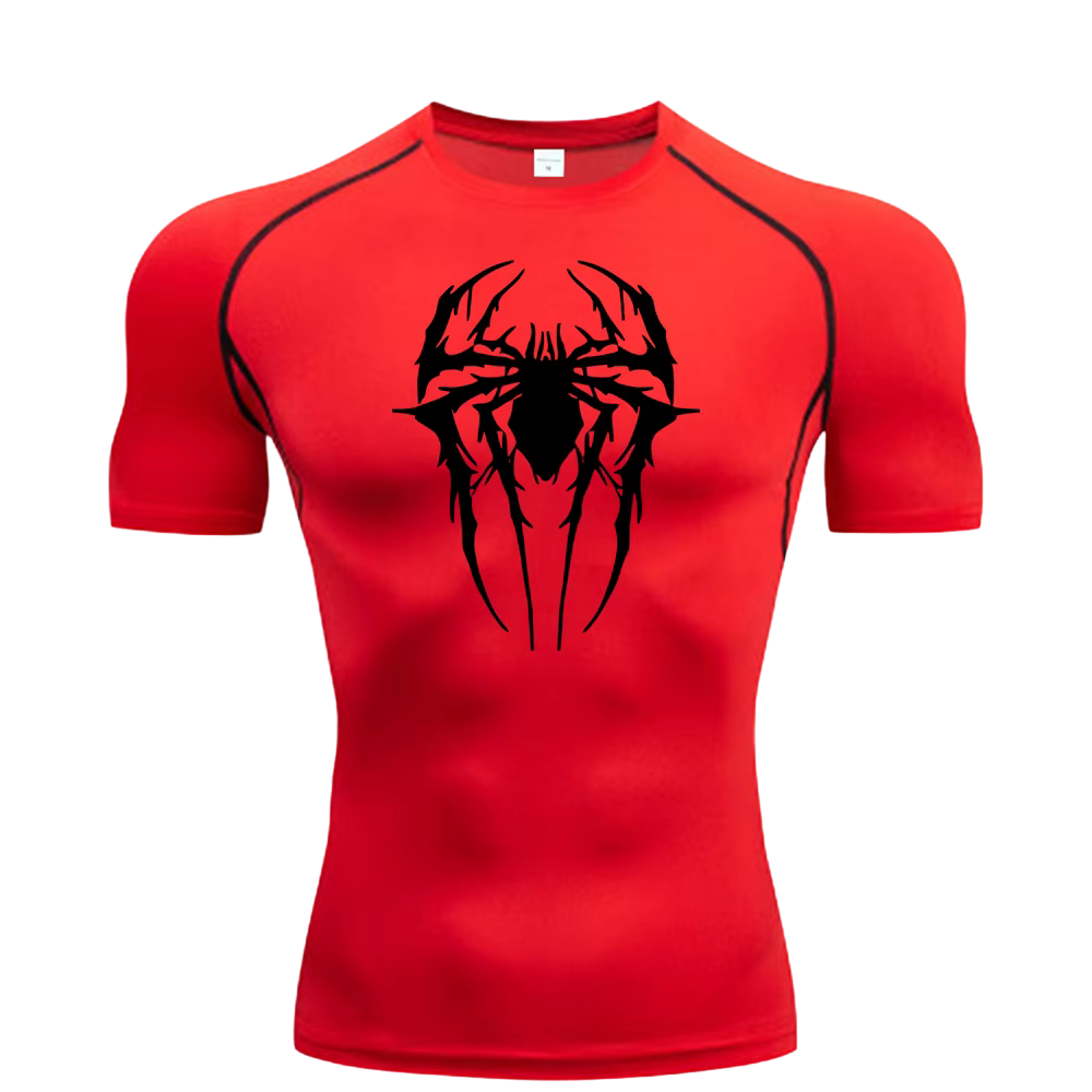 Spider Short Sleeve Compression Shirt