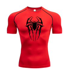 Spider Short Sleeve Compression Shirt