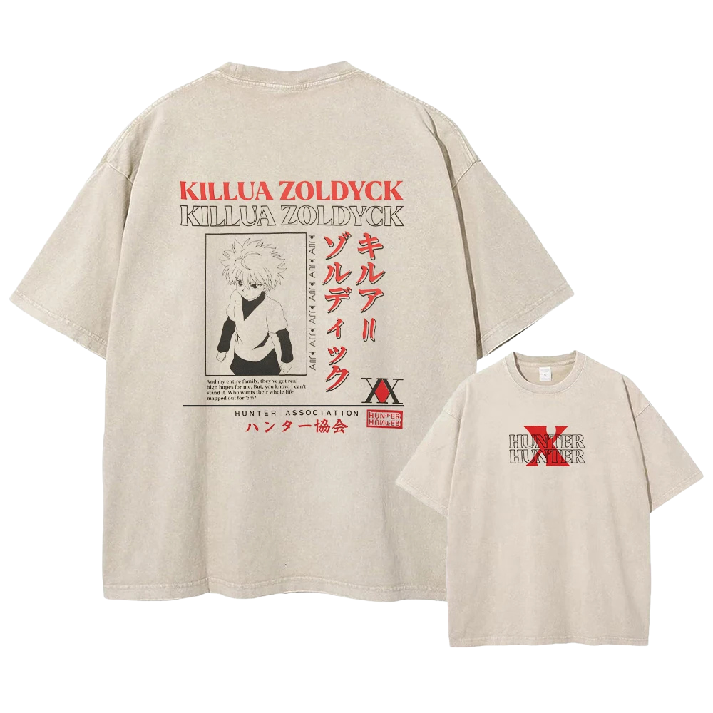 HxH Oversized Pump Cover - Killua