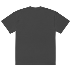 BLK OUT Minimalist Oversized faded t-shirt - Black